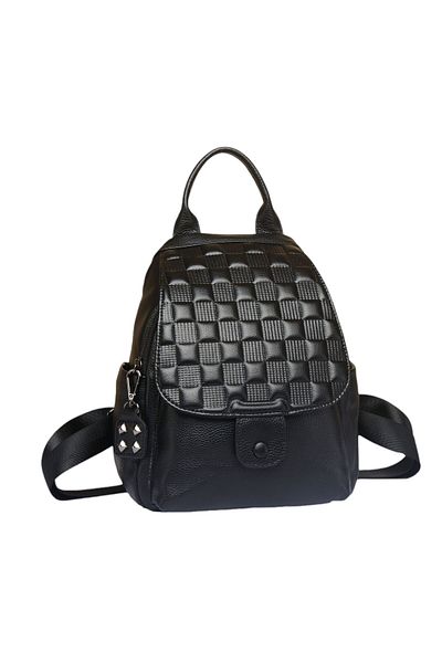 Lucmark Women's Backpack Bag, Lucmark, Leather, Black