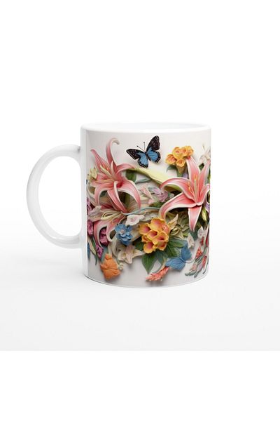 Luluyen Dance of Lilies Mug