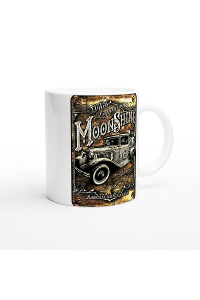 Luluyen White Lightning Moonshine Mug