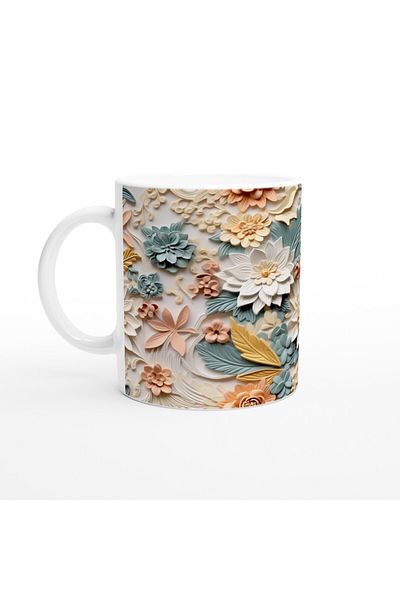 Luluyen Peach Blossom Touch Mug