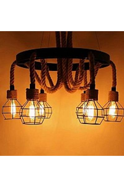Hummer Black Stainless Steel Pendant Chandelier