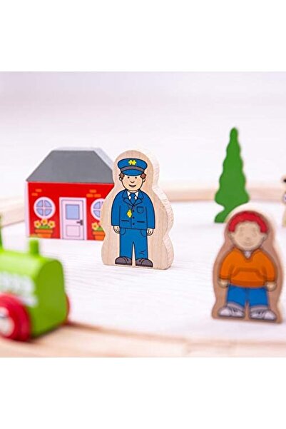 Bigjigs Rail My First Wooden Railway Set