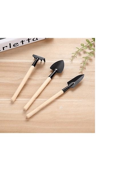 NEZADE STORE Mini Digging Shovel Rake Set - Portable - Lisinya