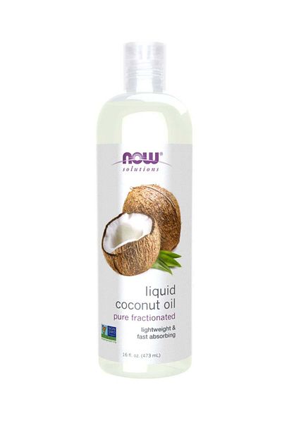 Now Foods Liquid Coconut Oil Transparent/Green 473ml