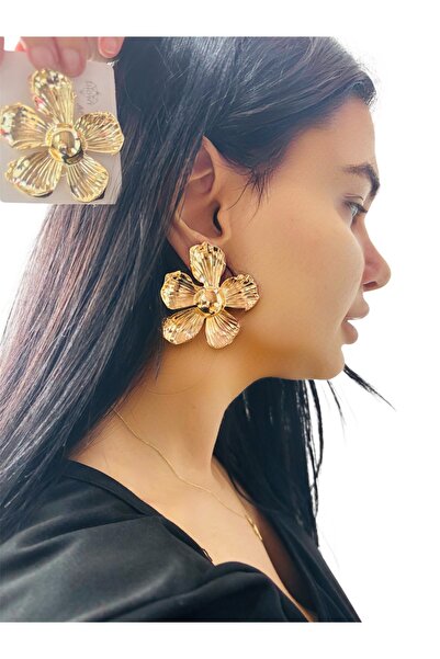 DORA-SS Women's Gold Design Big Flower