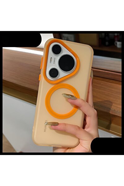 Hatreds Huawei Pura 70 Uyumlu Magsafe Destekli Şeffaf Telefon Kılıfı – Darbe ...