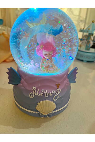 nuse hediyelik Kar küresi orta boy kendınden püskürtme ışiklı