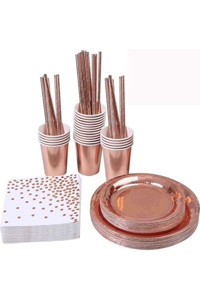 fun zone MissTiara 146-Piece Party Supplies Set