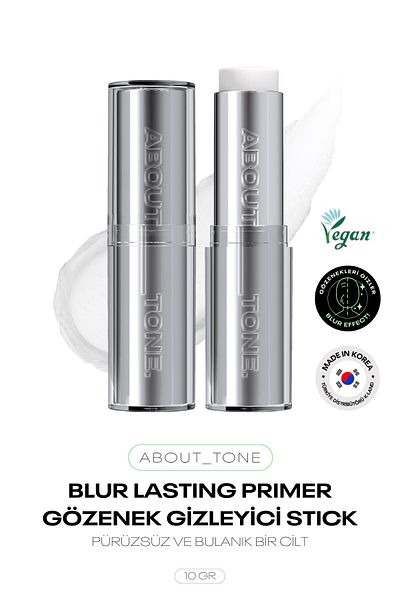 ABOUT TONE Pore ​​Concealing Stick Base about Tone Blur Lasting Primer