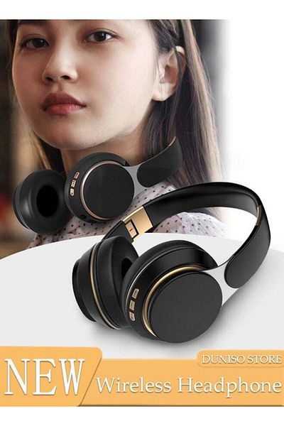 fun zone DUNISO Bluetooth Headphones With 7 Colors Light Over Ear Wireless Gaming Headphones