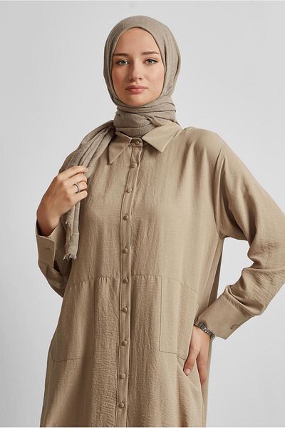 Alvina Shirt Collar Tunic 45325