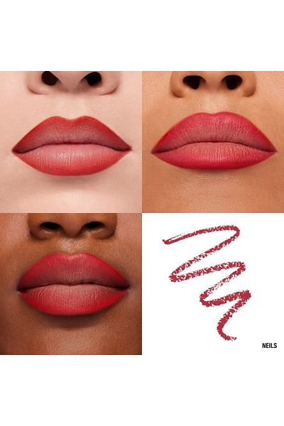 SEPHORA COLLECTION Lip Liner To Go Deep Ruby – Travel-Size Precision Liner for Bold Lip Looks