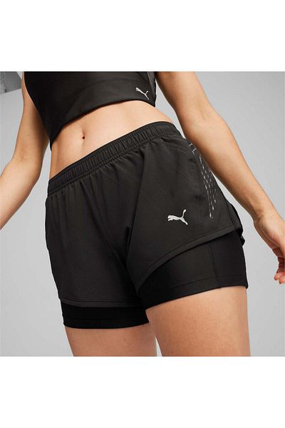 Puma Γυναικείο σορτς για τρέξιμο με στάμπα Run Velocity ULTRAWEAVE