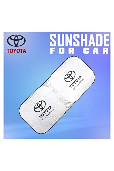 Toyota مظلة شمسية للزجاج الأمامي للسيارة، واقي شمس للسيارة من الأشعة فوق البن...