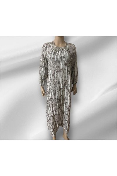 Butik Summer Regular Fit Quality Cotton Hijab Dress