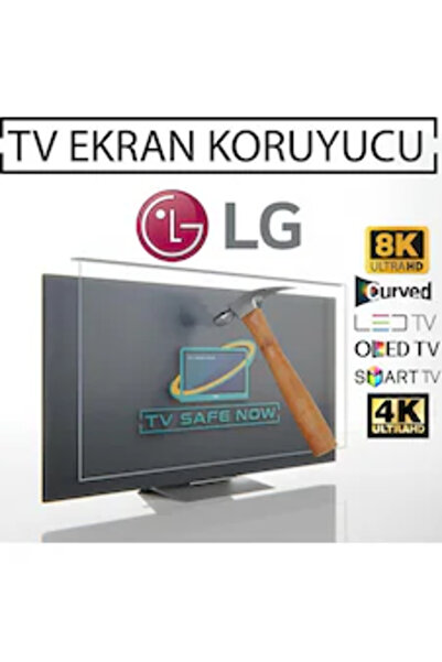 LG Uyumlu 55nano866na 55'' İnç 140 Ekran Uyumlu TV Ekran Koruyucu