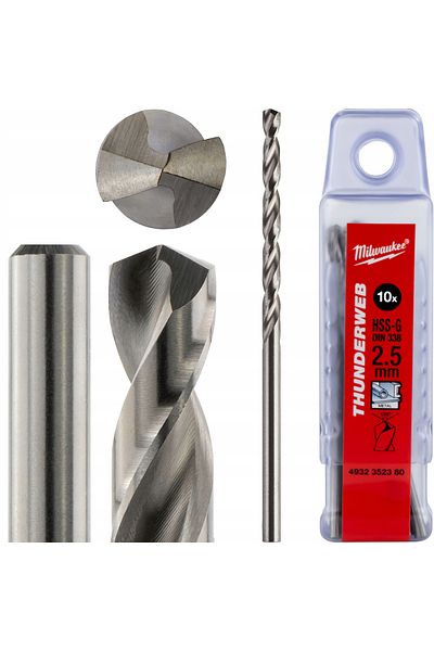 Milwaukee (z) Burghie pentru metal Thunderweb 2.5 HSS-G (10)
