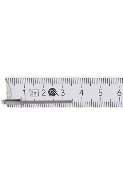 Inna marka Nity otwarte aluminiowe 3,2x8mm RAL9007