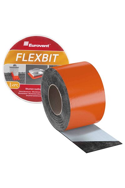 Inna marka Taśma bitumiczna FLEXBIT 100mm x 10m RAL 8004