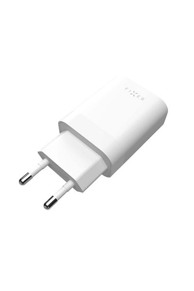 FIXED Charger EU, Type-C, 35W - (FIXC35-2C-WH) - White