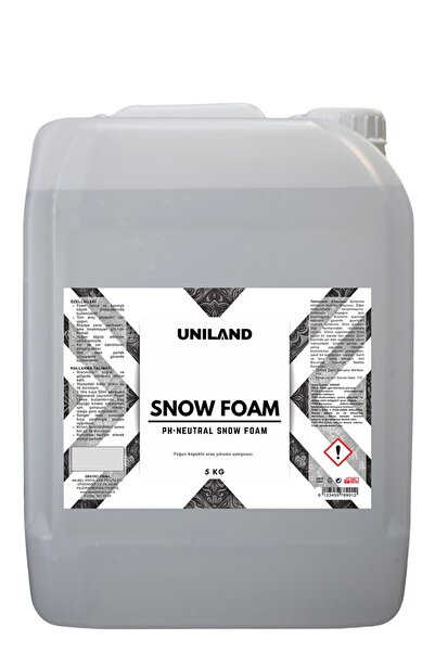 uniland Snow Foam Araç Şampuanı 5 KG