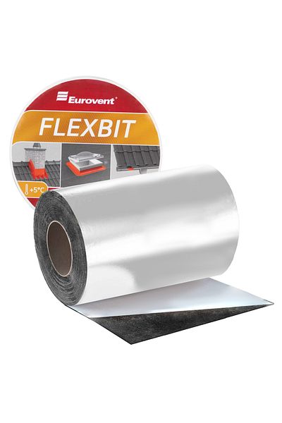 Inna marka Taśma bitumiczna FLEXBIT 300mm x 10m aluminiowy