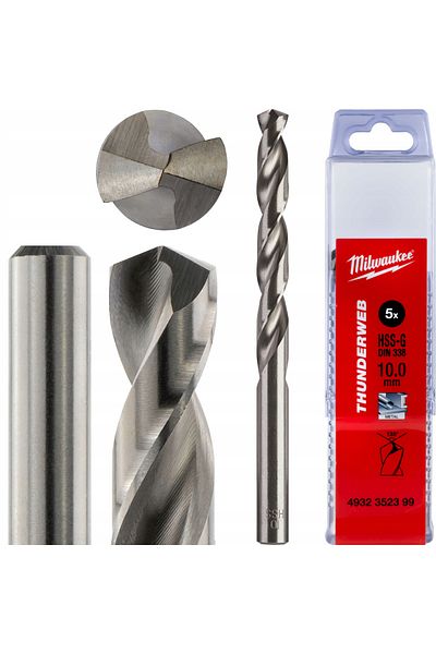 Milwaukee (z)Wiertła do metalu HSS-G Thunderweb 10,0 (5)