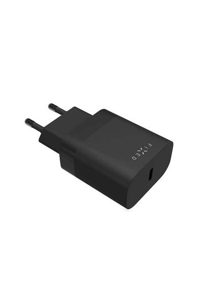 FIXED Încărcător UE, Tip-C, 20W - (FIXC20N-C-BK) - Negru