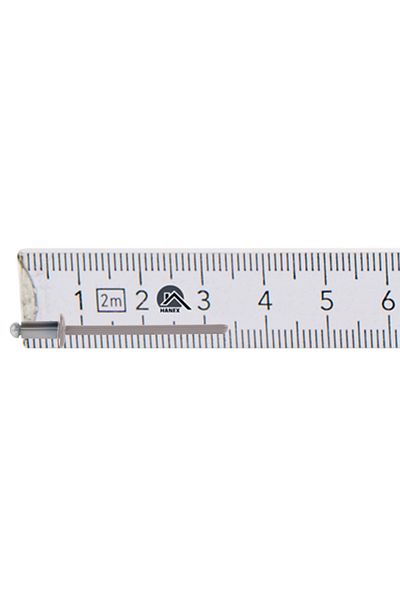 Inna marka Nity otwarte aluminiowe 3,2x6mm RAL9007