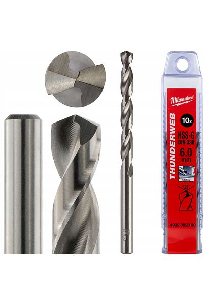 Milwaukee (z)Wiertła do metalu HSS-G Thunderweb 6,0 (10)
