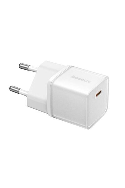 Baseus GaN5S Charger, Type-C, 20W - (P10162503213-00) - White