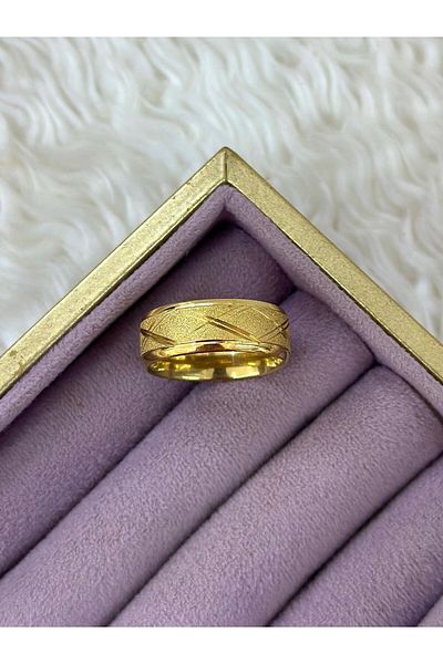 BY YASİN TOPÇU Rhythm Ahenk Steel Ring (17 Sizes)
