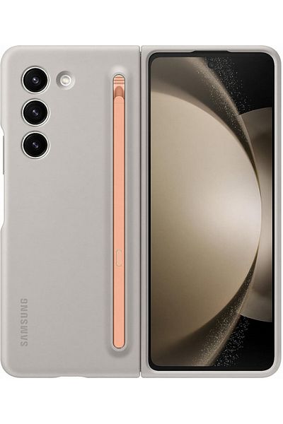 Samsung Slim S-pen Case for Galaxy Z Fold5, EF-OF94PCUEGWW, Sand