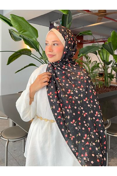 Mira İpek Retro Patterned Cotton Shawl Inspiration Series