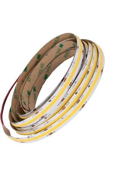 Xenon Bright Bandă LED COB rolă 5 metri, alb neutru 4000k 320 LED/metru 12V DC