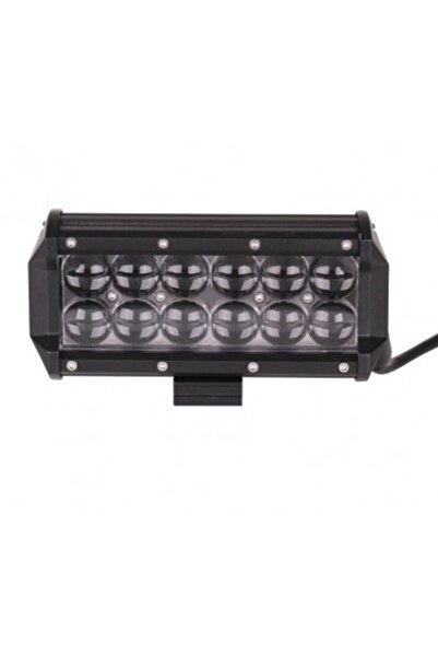 Xenon Bright Bară LED Auto Offroad 4D 36W/12V-24V, 3060 Lumeni, 7"/17 cm, Fascicul Luminos Spot 12 Grade