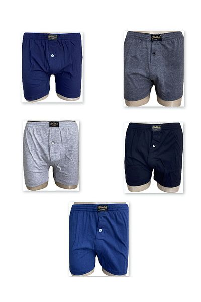 Yaldızlı 5-Pack Combed Cotton Boxers