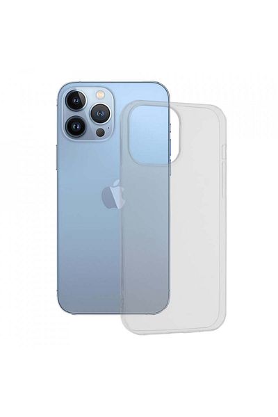 Techsuit IPhone 13 Pro Max Case - Clear Silicone - Transparent