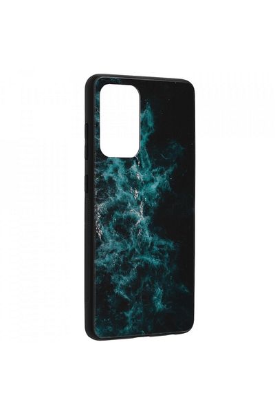 Techsuit Case for Samsung Galaxy A72 4G / A72 5G - Glaze Series - Blue Nebula