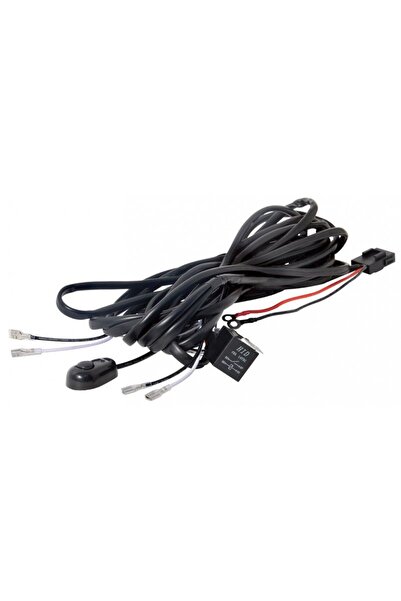 Xenon Bright Cablare cu buton și releu pentru 2 proiectoare LED/bară LED de p...