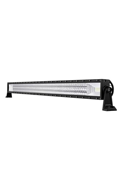 Xenon Bright Bară LED Auto 702W, LED-uri pe 3 rânduri, 12V-24V, 49140 lumeni, 50″/127 cm, Fascicul combinat 12/60 grade