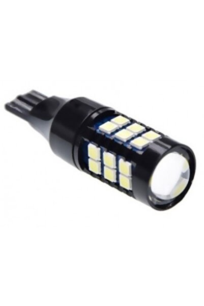 Xenon Bright LED auto Canbus T15 (W16W) cu 30 SMD, alb, 12V