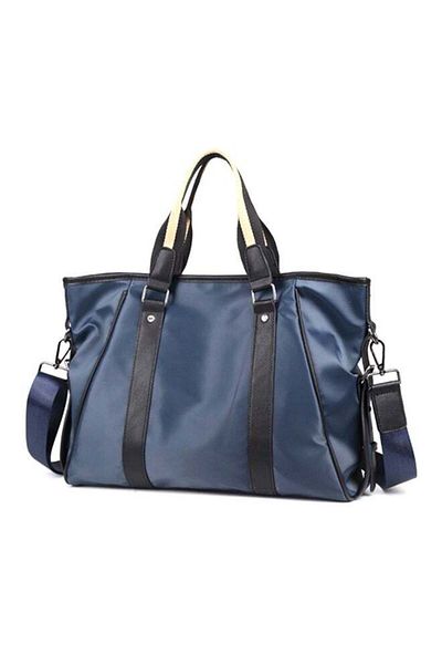 fun zone Portable Business Travel Messenger Bag Blue