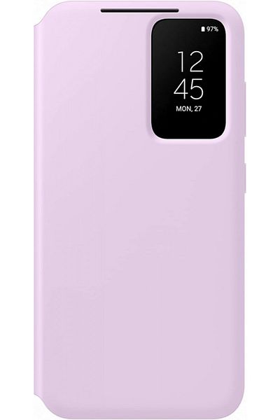 Samsung Smart Clear View Cover for Galaxy S23, EF-ZS911CVEGWW, Lilac
