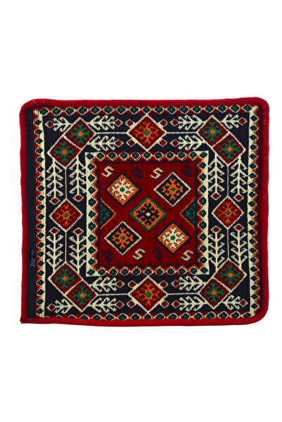 HitDukkan Dekoratif Otantik Çift Taraflı Fermuarlı Kilim Şark Köşesi Minder K...