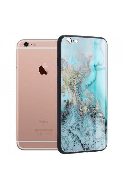Techsuit IPhone 6 / 6S Case - Glaze Series - Blue Ocean