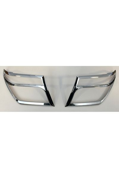 Nissan Chrome headlight trims Navara D40 2010 – 2015 NN10HLCC