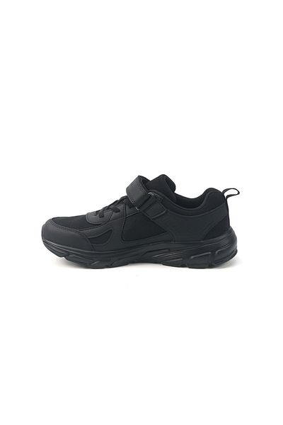 U.S. Polo Assn. Kids' Black Velcro Strap Sneakers – Comfy, Cushioned Sole for All-Day Play!