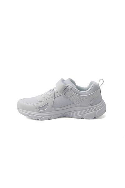 U.S. Polo Assn. Kids' White Velcro Strap Sneakers – Comfy, Cushioned Sole for All-Day Play!