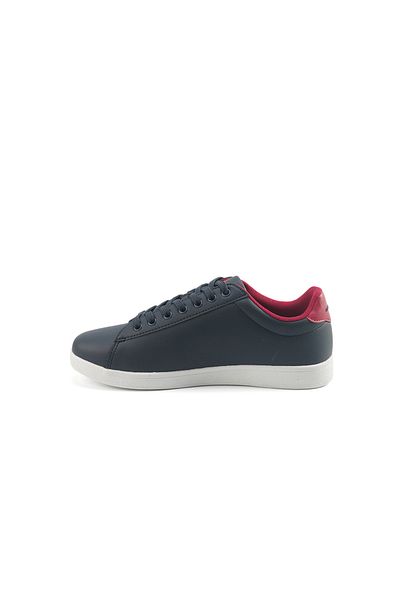 U.S. Polo Assn. Women's Navy Sneakers with Red Contrast – Bold Lace-Up Style for Striking Everyday Look